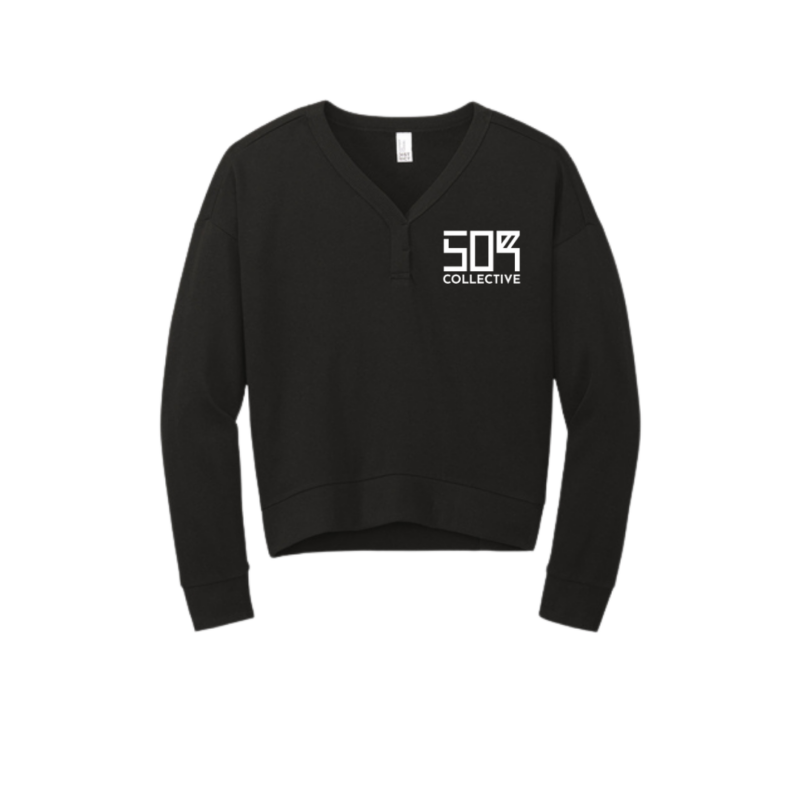 Women's V-neck Sweatshirt